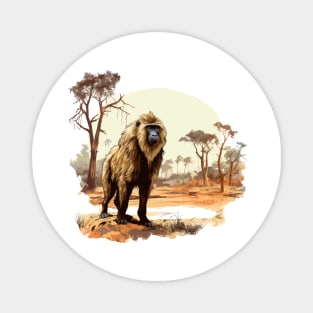 Baboon Magnet